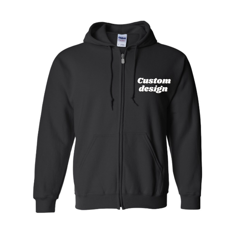 Personalized zip 2025 up hoodie