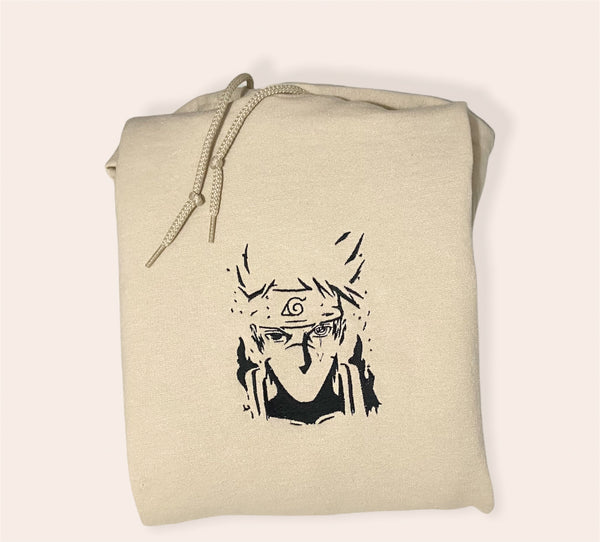 Kakashi Beige Hoodie