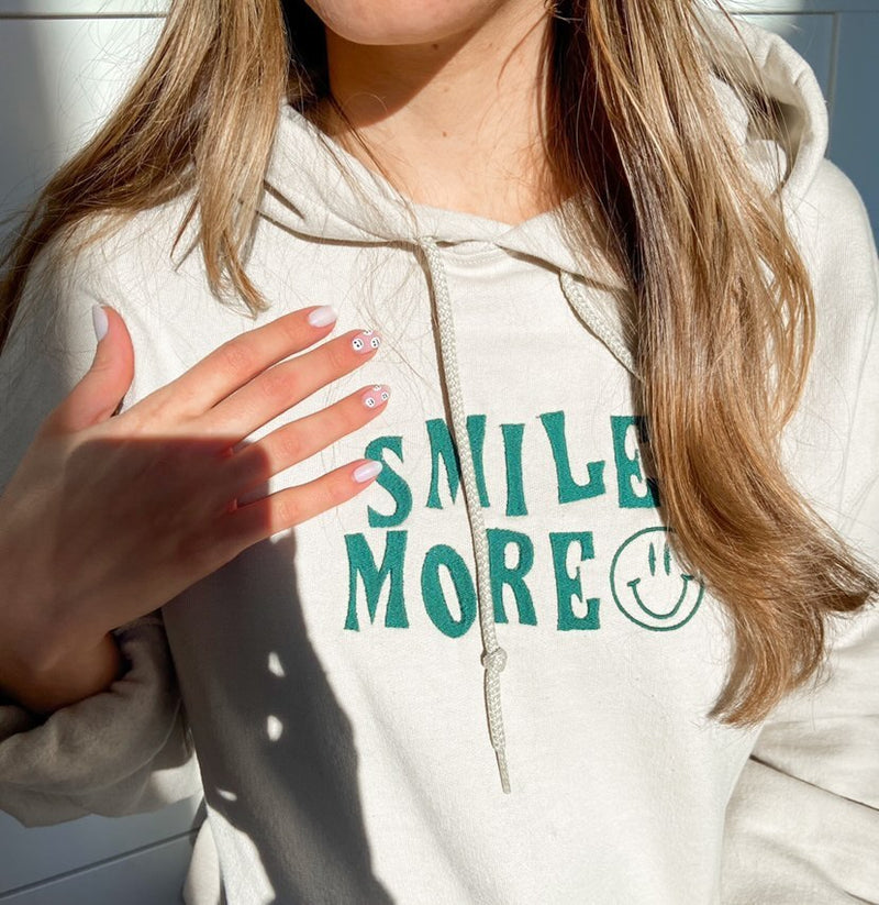 Smile More Hoodie